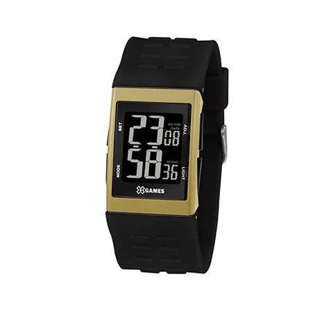 Rel Gio Xgames Masculino Xport Preto E Dourado Xgppd Pxpx Sunclock