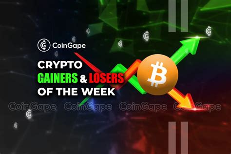 Top Crypto Gainers And Losers Of The Week Coingape