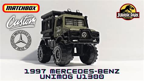 Custom Matchbox Mercedes Benz Unimog U Jurassic World