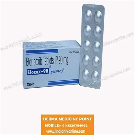 Etozox Etoricoxib Tablet Ip Packaging Type Strip Packaging Size