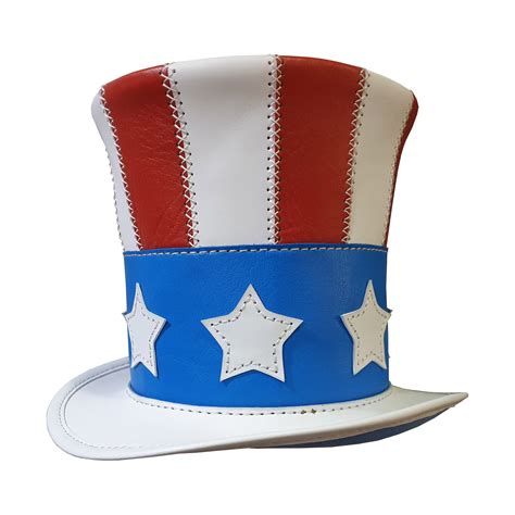 Uncle Sam Leather Top Hat 2 Inspire Uplift