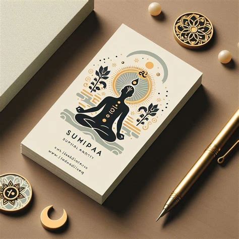 Entry #6 by shireenmadser for Spiritual Business Card Design | Freelancer