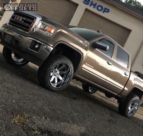 2015 Gmc Sierra 1500 Wheel Offset Super Aggressive 3 5 Suspension Lift 35 436856 Custom