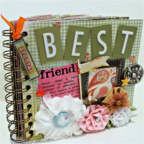 Best Friend A Z Friendship Scrapbook Photo Album