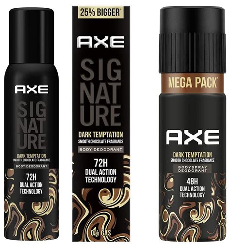 Buy AXE Dark Temptation Long Lasting Deodorant Bodyspray For Men 215 Ml