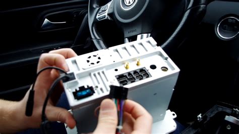 Installation Autoradio Volkswagen Passat Youtube