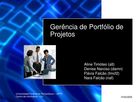 Ppt Ger Ncia De Portf Lio De Projetos Powerpoint Presentation Free