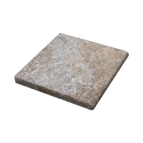 12x12 Scabos Honed Unfilled Travertine Coping 3cm Fbr Marble