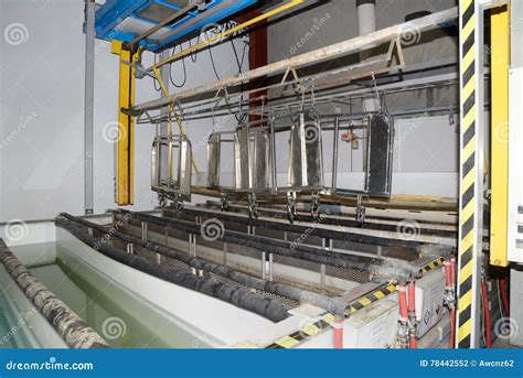 Zinc plated gates stock photo. Image of electroplating - 78442552