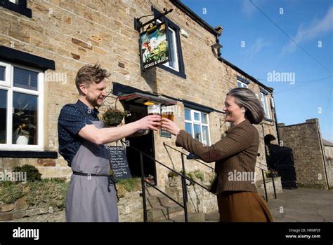 Landlord Stuart Miller And His Wife Melissa At The George And Dragon