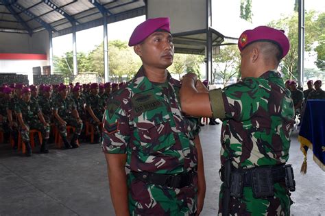 Prajurit Yonif Marinir Ikuti Latihan Pemantapan Komunikasi Taktis Btp