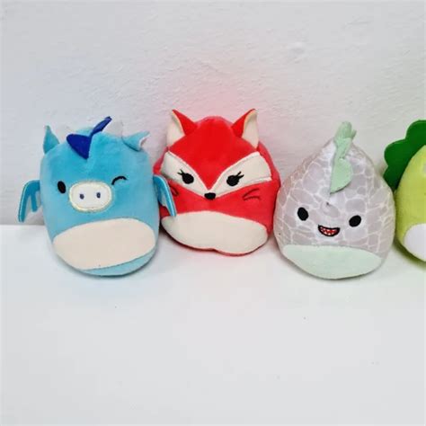 Mcdonalds Squishmallows Happy Meal Toys Autumn Complete Set