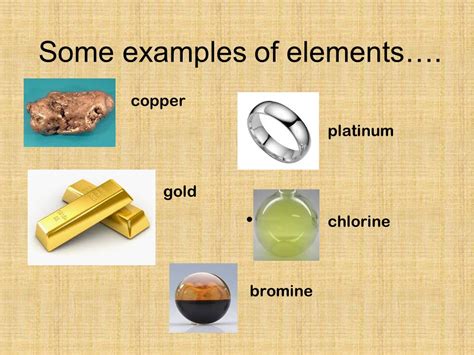 Element Examples Science