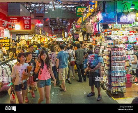 Kuala Lumpur The Famous Bugis Street Market In Kuala Lumpur Malaysia