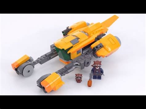 Lego Marvel Guardians Of The Galaxy Vol Baby Rocket S Ship Review