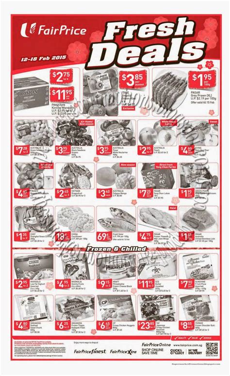 NTUC FairPrice Fresh Deals 12 18 February 2015 Supermarket Promotions