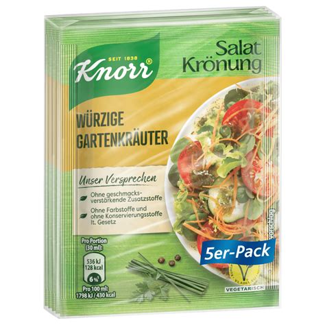 Knorr Fix Salatkräuter Gartenkräuter 40g Rollender Dorfladen