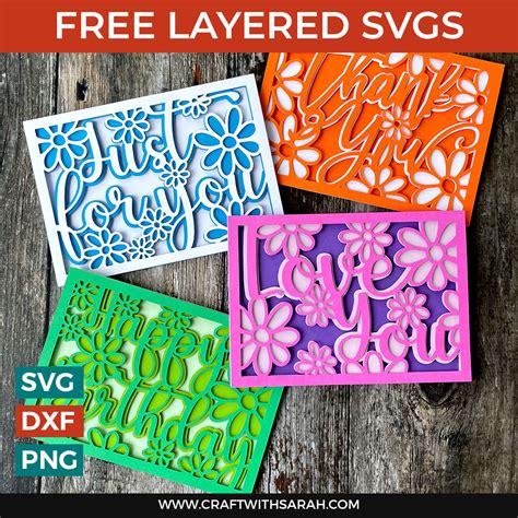 Layered Svgs Free 202 Svg File For Cricut