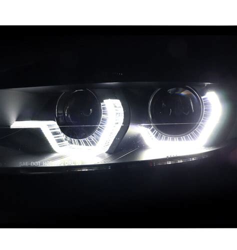 For Bmw Z E Hid Afs Led Sequential Projector Headlight Black