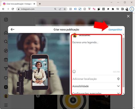 Como Postar Foto No Instagram Pelo Computador Pc Marketing Digital