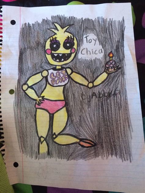 Toy Chica fan art by Absthegirlygamer on DeviantArt