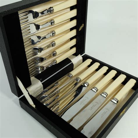 Bone Handle Cutlery Set Function In Form