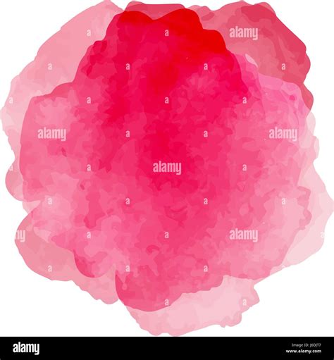 Bright Pink Spot On White Background Stock Vector Image And Art Alamy