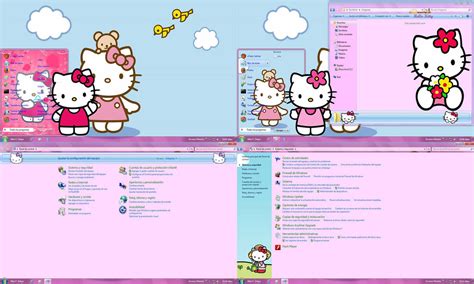 Theme/Tema Windows 7 Hello Kitty by Allan10394 on DeviantArt