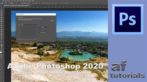 Automatic Functions Lesson 13 Adobe Photoshop Cc 2020 Youtube