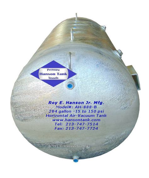 Asme Pressure Vessels Vacuum Tanks Asme Air Receivers Ah B