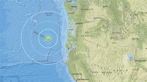 Oregon earthquake: 6.2 magnitude quake and aftershock strike west of ...