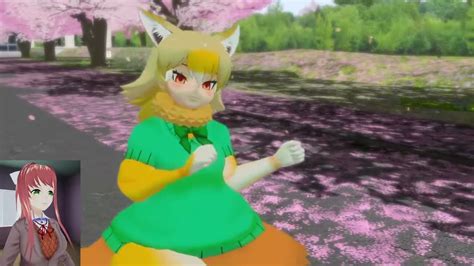 Azulie Zeiro Live Stream Vrchat Mmd With Doughy Kemono Friends Youtube