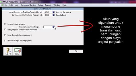 CARA MENSETTING LINKED ACCOUNT PADA MYOB V18 YouTube