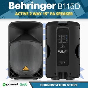 Promo Behringer Eurolive B D Active Way Pa Speaker System