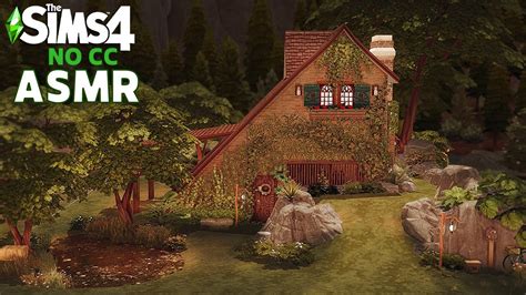 The Sims 4 L ASMR Ambience L Witch S Cottage Off The Grid L