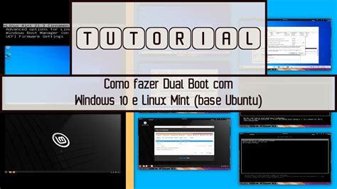 Tutorial Como Fazer Dual Boot Com Windows 10 E Linux Mint Base