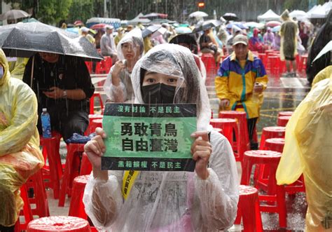 青鳥重返立院搭起遮雨棚 郭正亮推估人數太驚人 政治 中時新聞網