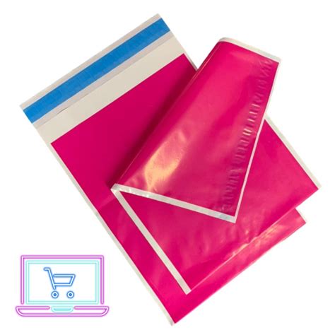 Envelope Pl Stico Seguran A Correios X Rosa Pink Shopee Brasil