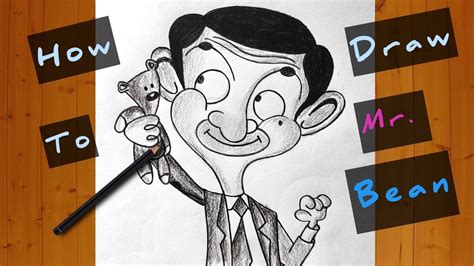 How To Draw Mr Bean Easy Step By Step Drawing Mr Bean Drawing