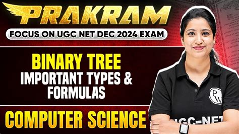 Ugc Net Binary Tree Important Types And Formulas Ugc Net