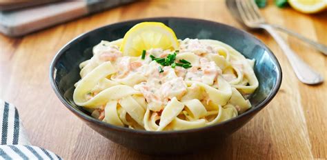 Tagliatelles Au Saumon Et Fromage Frais Panzani