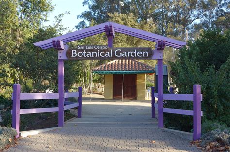 San Luis Obispo Botanical Garden: The Garden is Changing Entrance ...