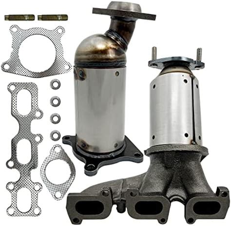 Amazon Tairod Front Left Right Exhaust Manifold Catalytic