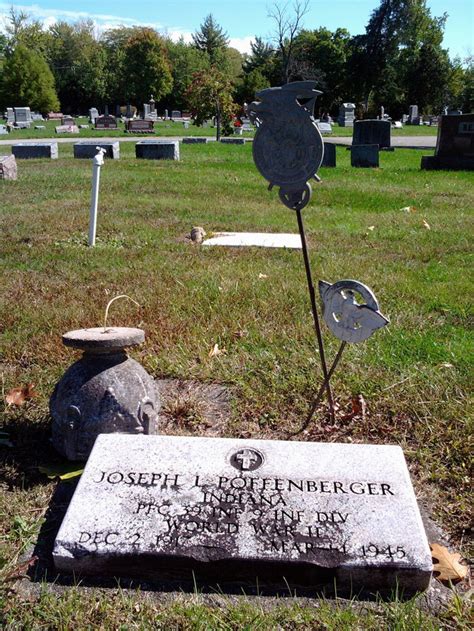 Joseph Leon Poffenberger M Morial Find A Grave