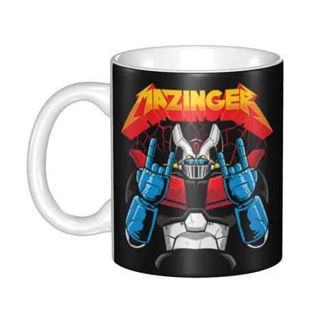 Ltbt 【in Stock】diy Goldorak Grandizer Robot Ceramic Mug Custom Mazinger