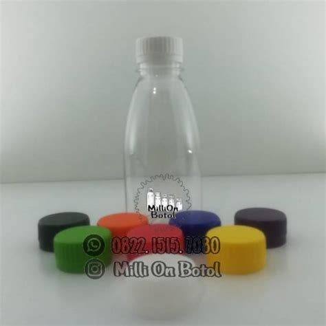 Jual Botol Plastik PET Cantik 300 Ml Botol Kemasan Minuman 300ml