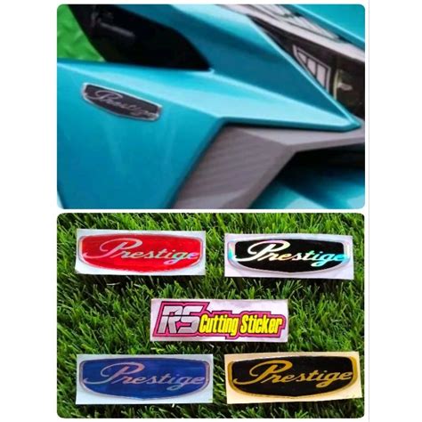 Jual Sticker Emblem Timbul Prestige Shopee Indonesia