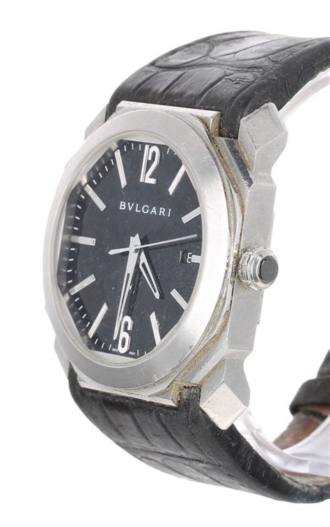 Bulgari Octo Automatic Stainless Steel Gentleman S Wristwatch Ref