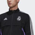 Real Madrid Trainingsjacke Presentation Condivo Schwarz Lila Wei