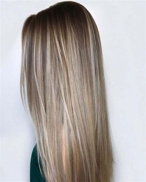 50 Ideas De Moda Para El Cabello Castaño Con Reflejos Rubios Largo